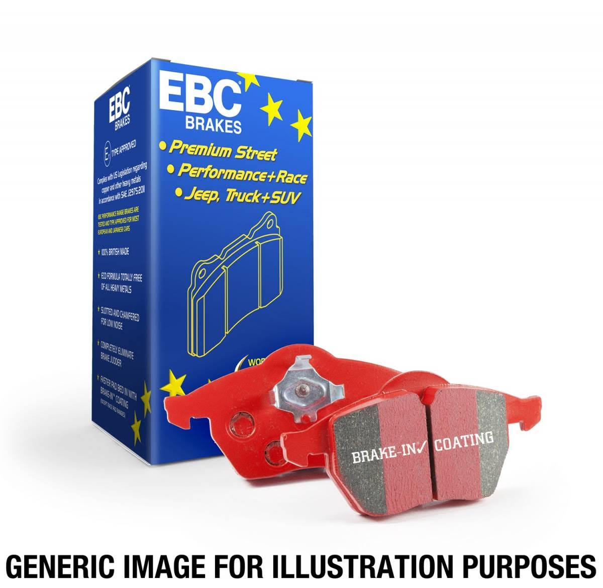 EBC Redstuff Brake Pads Z9704