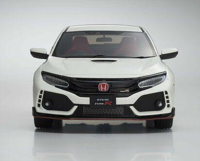 White 1/18 Honda Civic Type R Finished Item A6226
