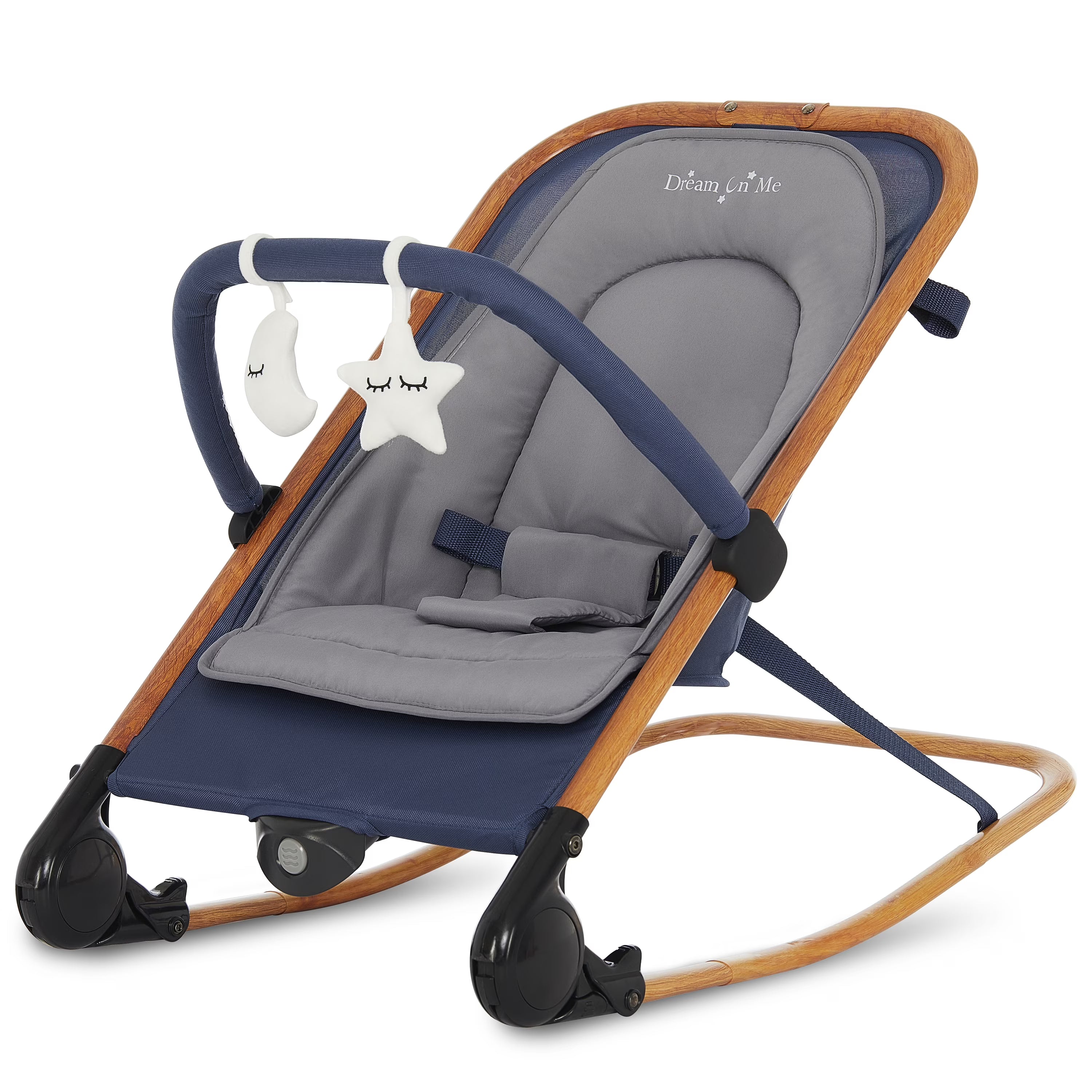 2-in-1 Baby Rocker and Stationary Seat F246