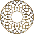 40x22OD x 13 5/8x22ID x 1x22P PVC Ceiling Medallion O9106