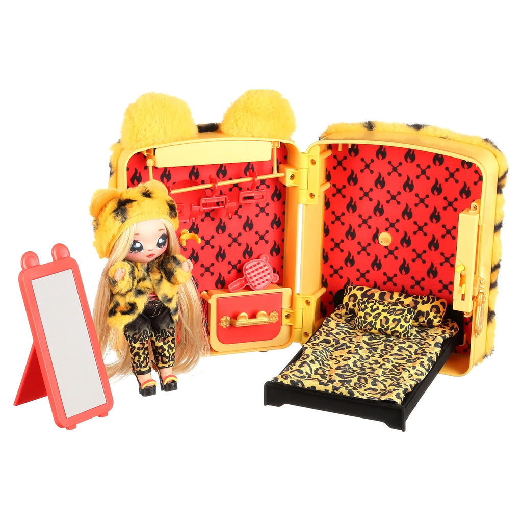 3-In-1 Backpack Doll Playset, 6 Pieces P256399