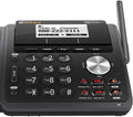 Black 2-Line Cordless Phone with Answering System, 1 Handset X38717