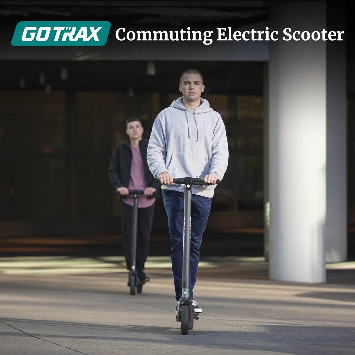 Charcoal Gray Foldable Electric Scooter Y4862
