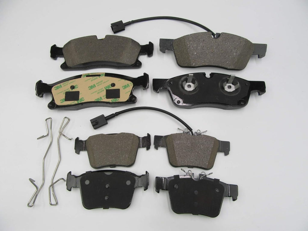 TopEuro replacement front and rear brake pads for Levante Base LOW DUST N51487