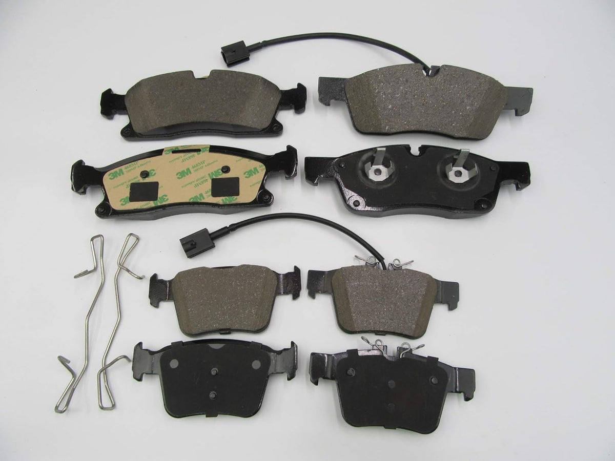 TopEuro replacement front and rear brake pads for Levante Base LOW DUST N51487