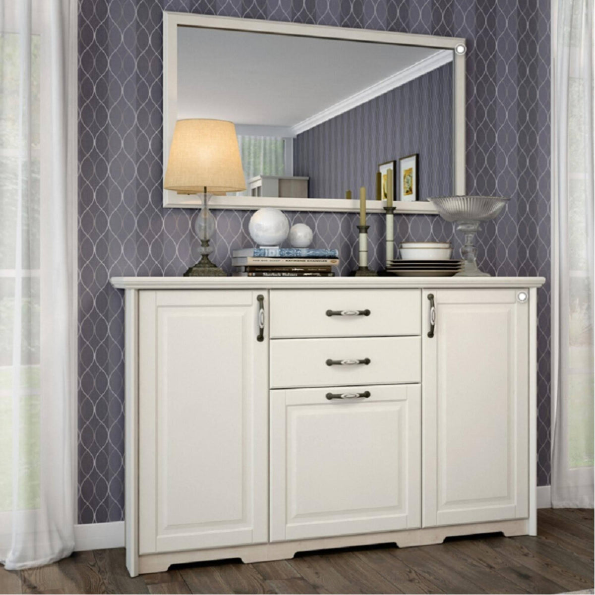 3 Cabinet 2 Drawer Sideboard E36716