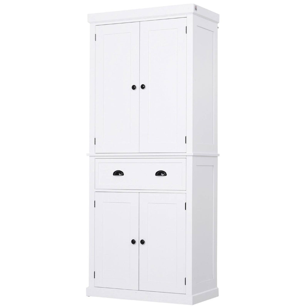 Black Freestanding Kitchen Pantry Cabinet B734133