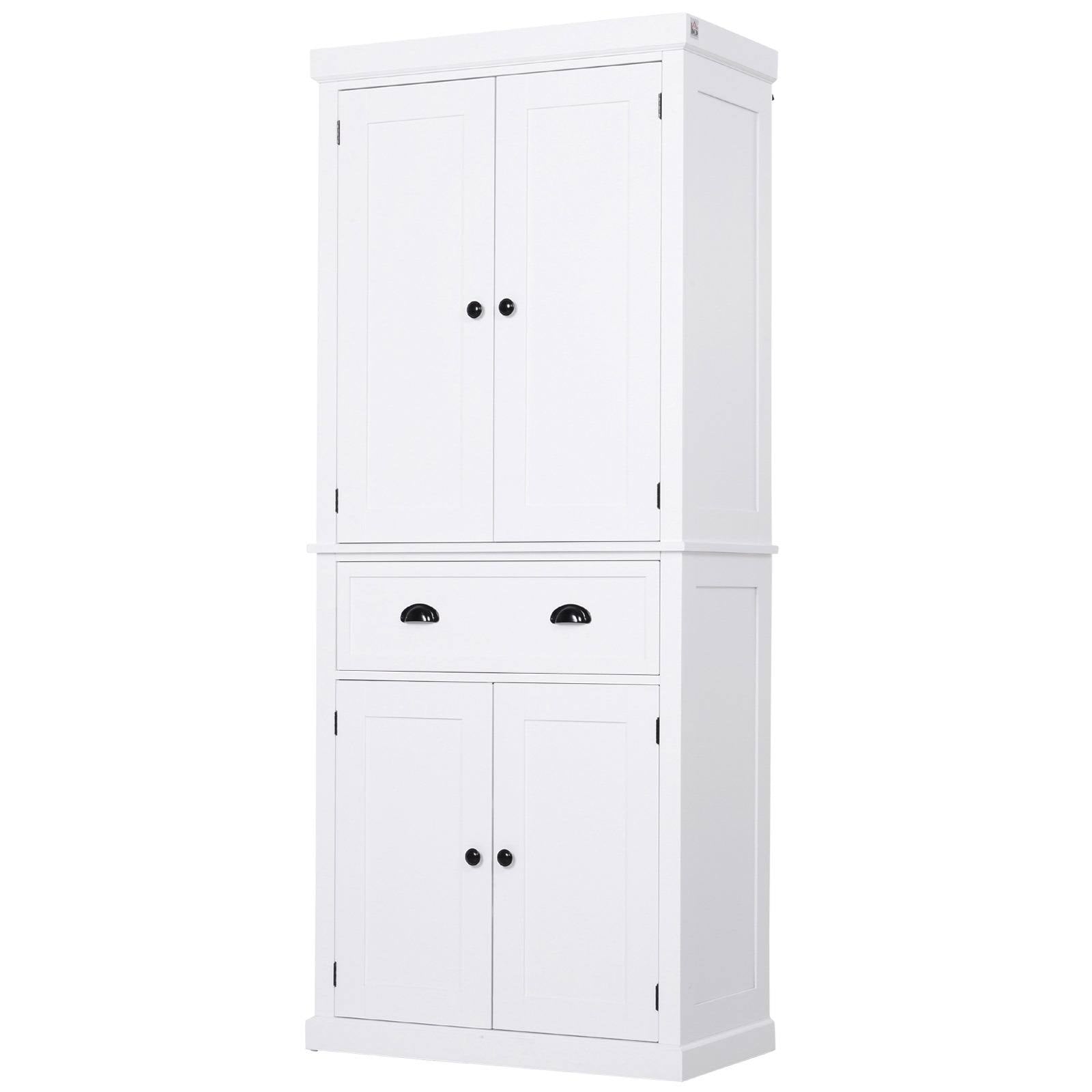 Black Freestanding Kitchen Pantry Cabinet B734133