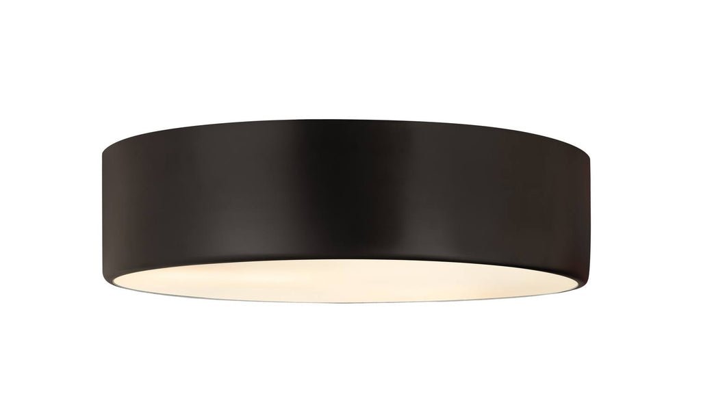 Matte Black 4 Light Flush Mount M25661