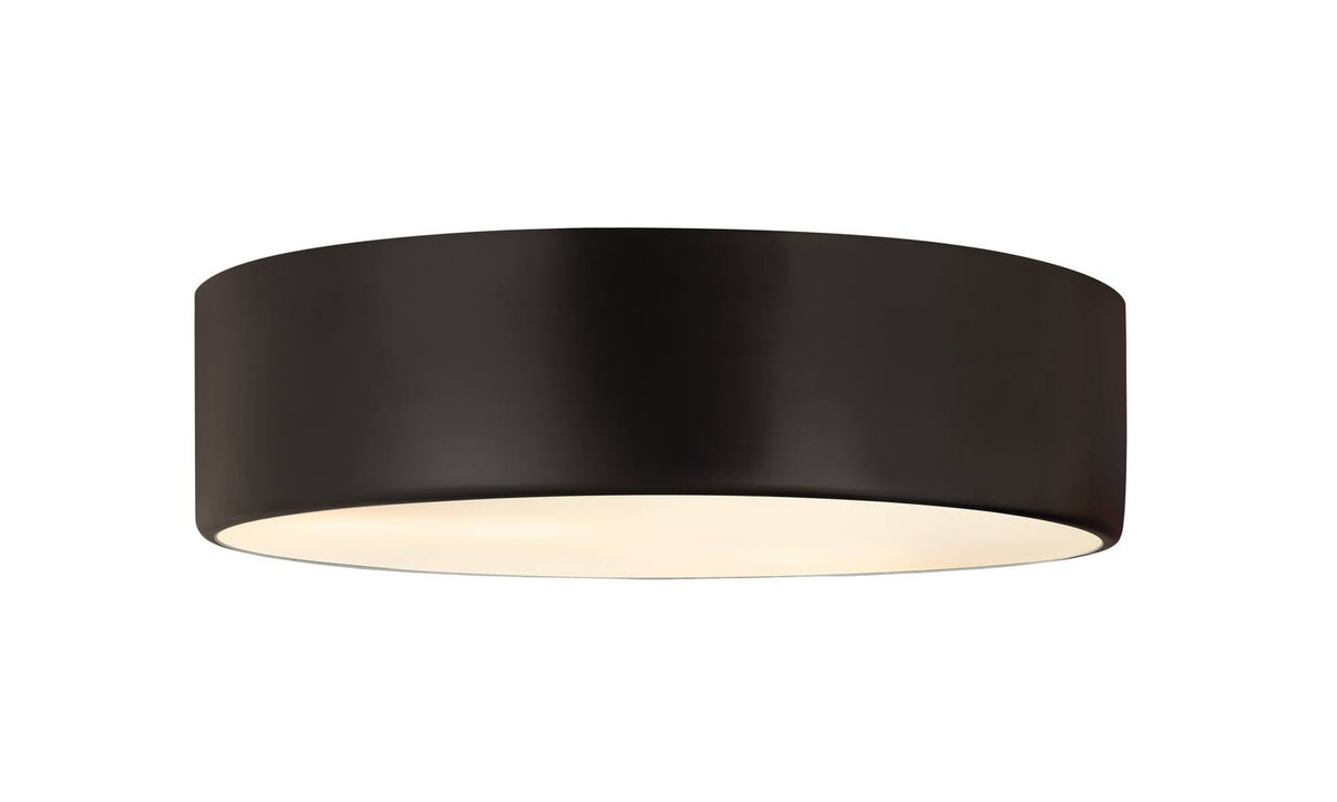 Matte Black 4 Light Flush Mount M25661