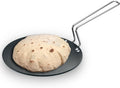 Concave Tava Griddle with Steel Handle, 8.5-Inch M4926