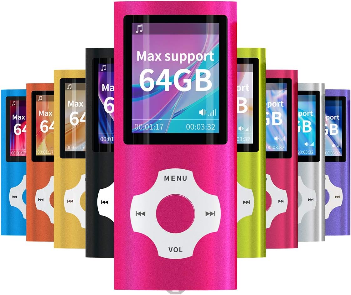 Black Pack of 2 MP3 MP4 Player H999897