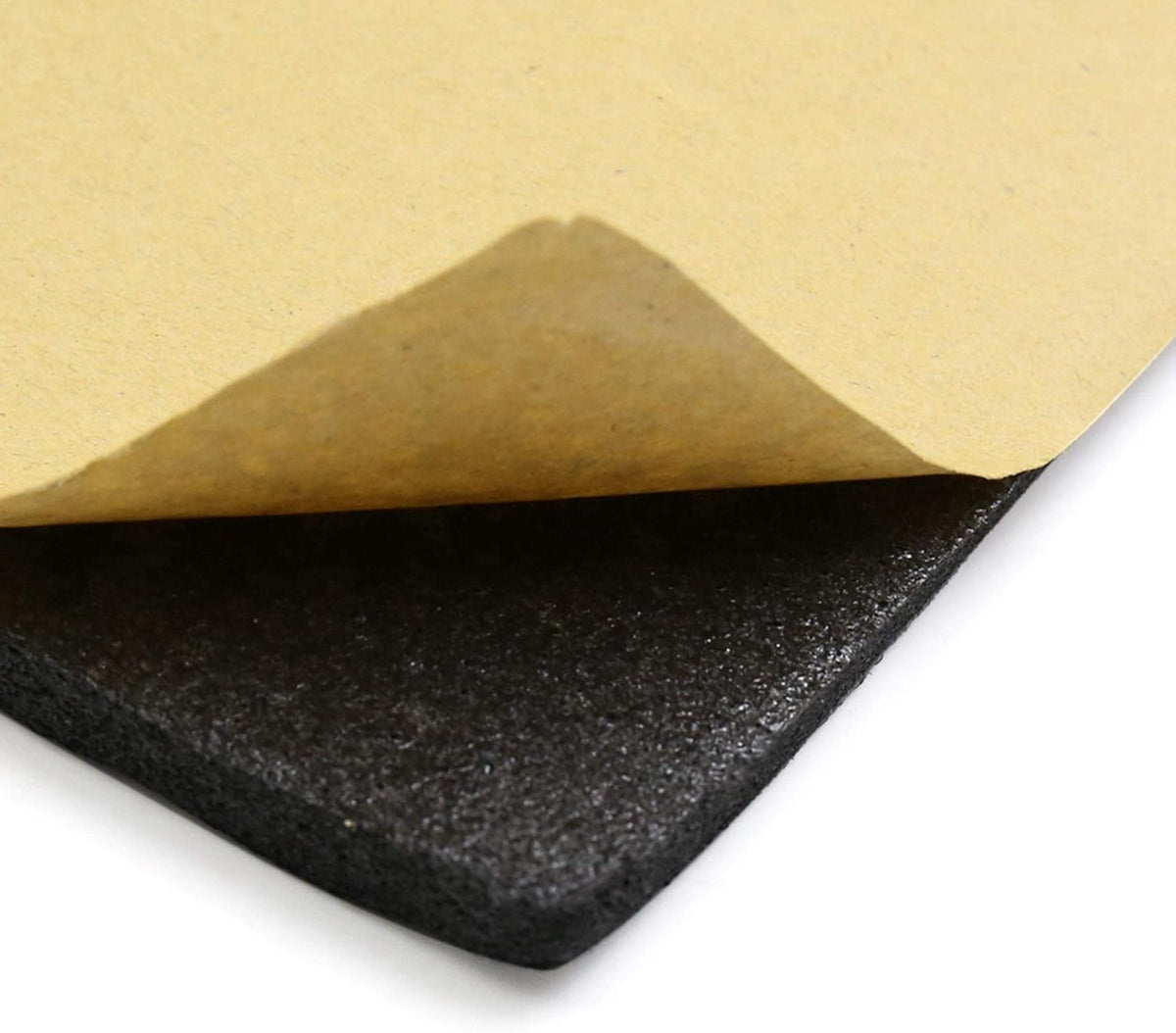 315mil Acoustic Absorption Heatproof Wave Foam Mat 21.5sqft Pack of 2 E673