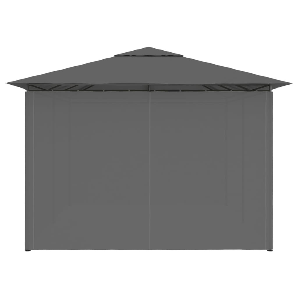 Garden Marquee with Curtains 157.4"x118.1" Anthracite X492926