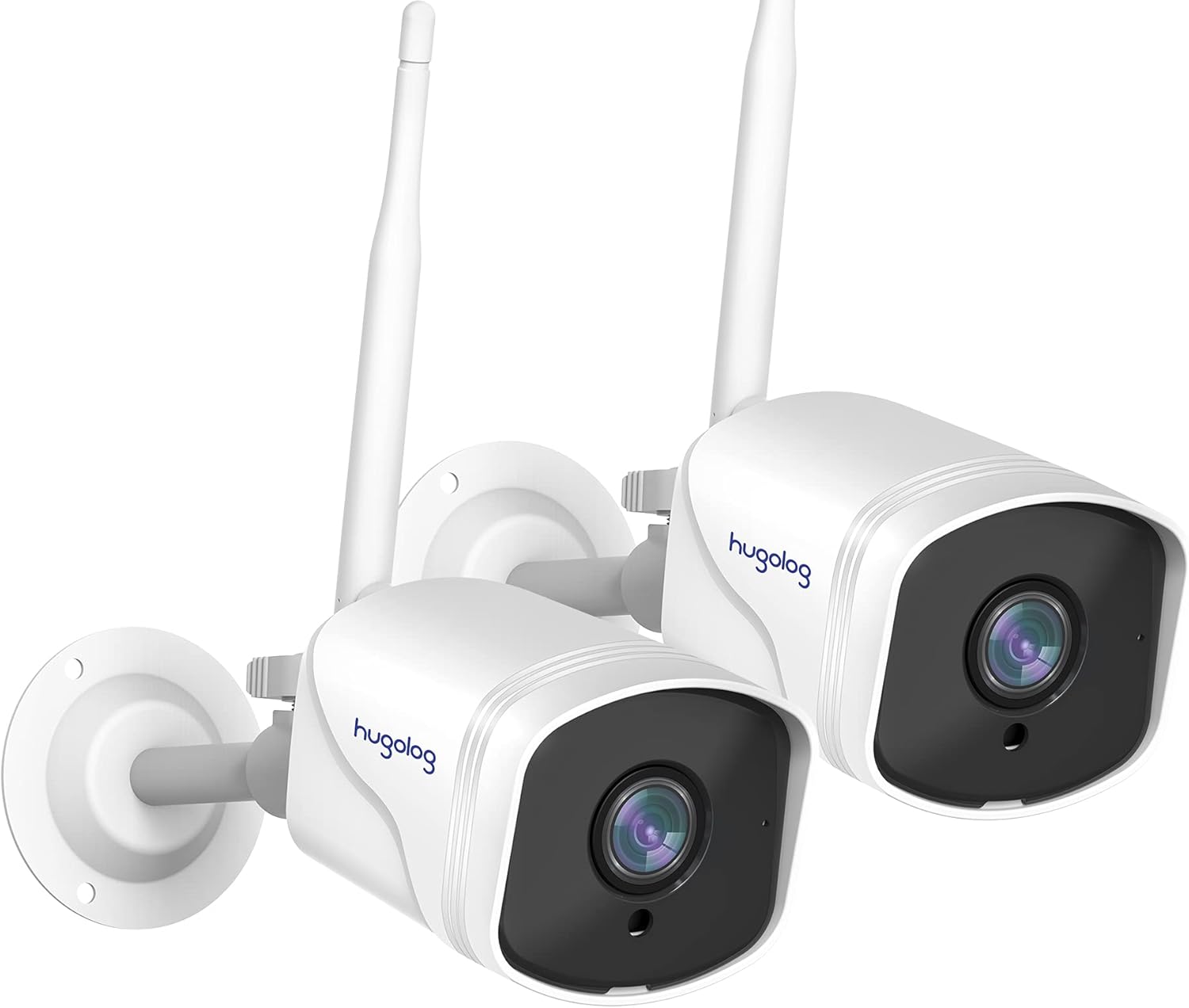 4MP Outdoor Security Camera with IP66 Waterproof and Night Vision H47385