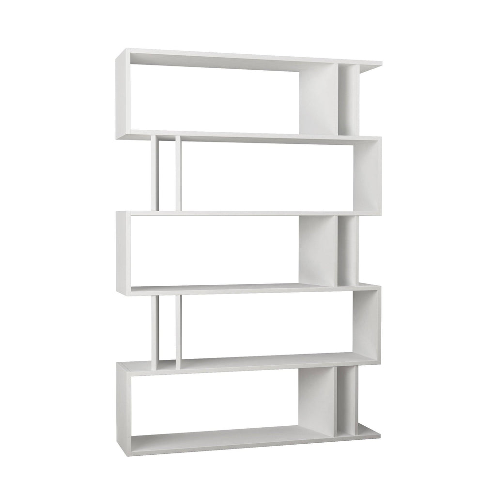 Modern Bookcase Light Mocha Dark Brown I6126