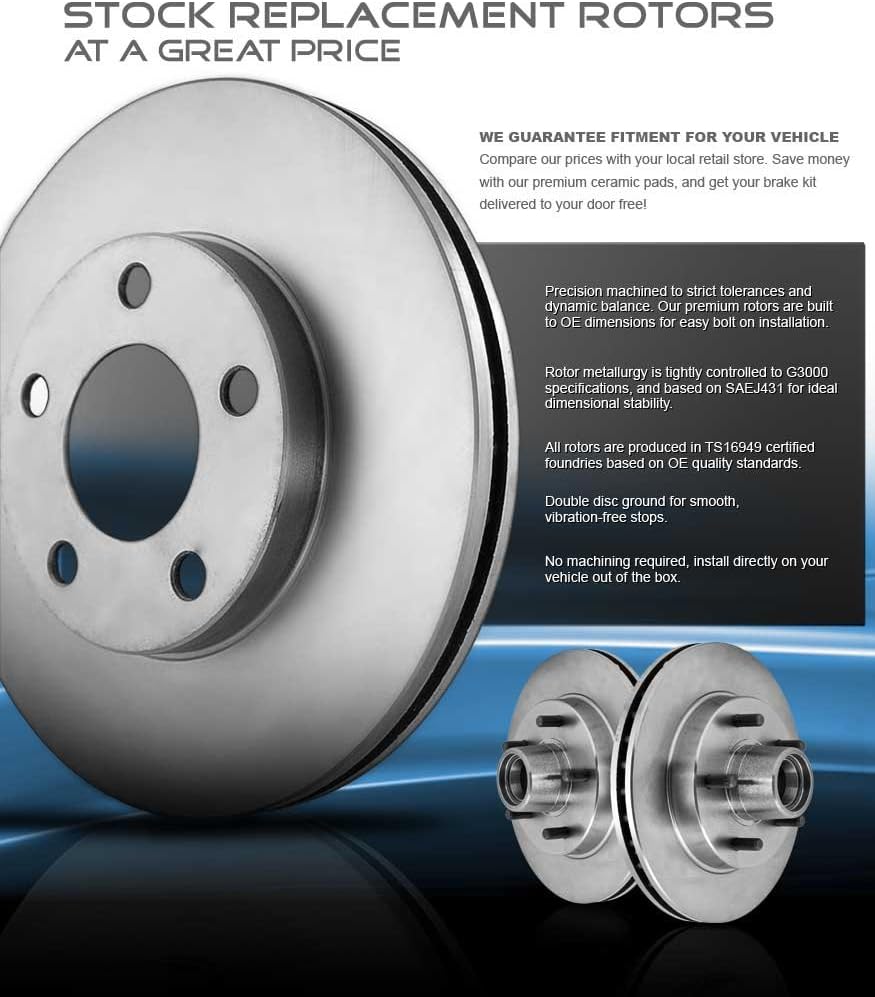 325 mm Brake Rotors Set Y364