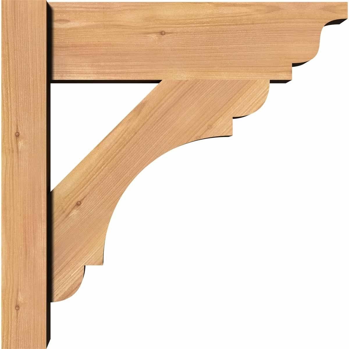 5 1/2x22W x 28x22D x 36x22H Olympic Smooth Western Red Cedar Outlooker G3821
