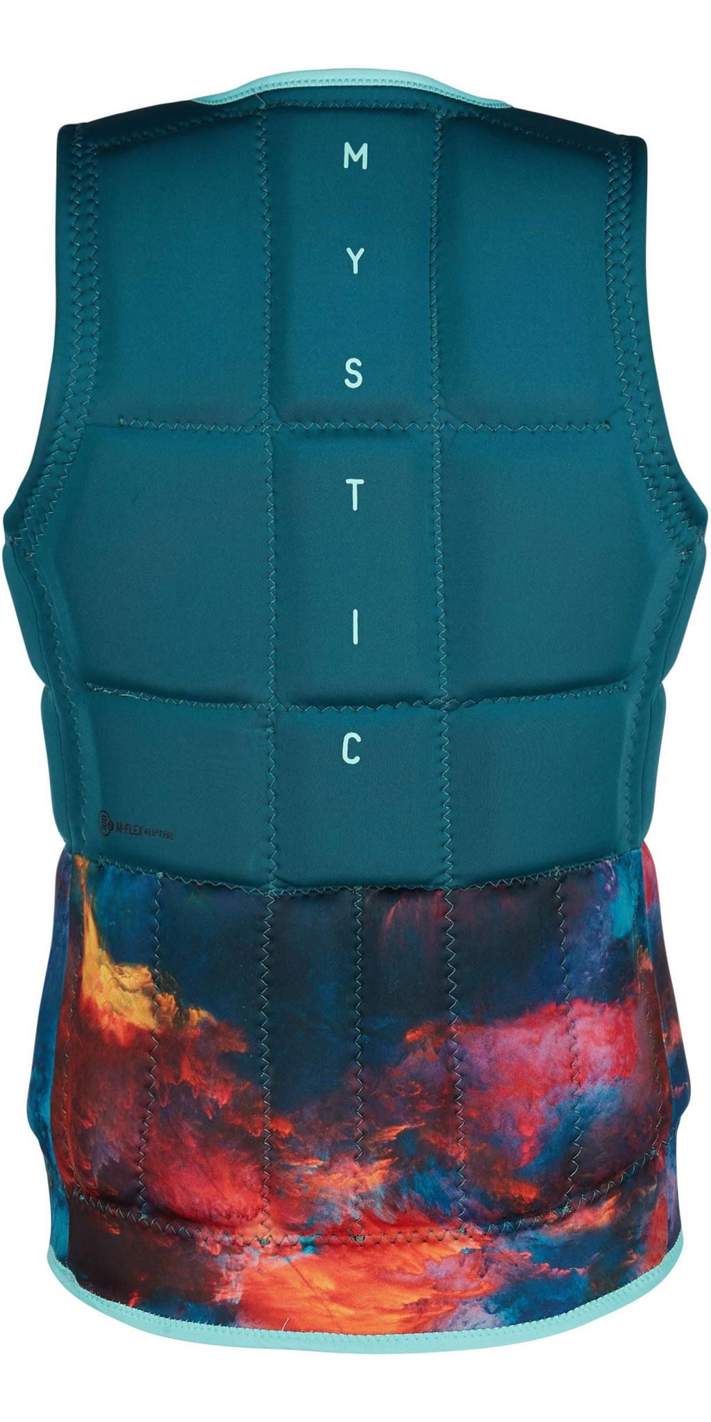 Front Zip Wake Impact Vest Teal B36117
