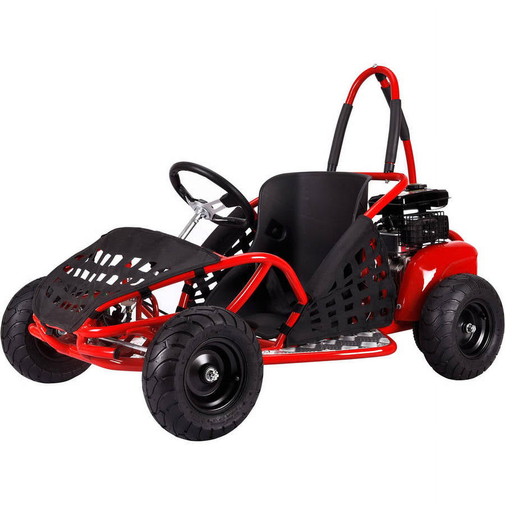 Red Gas Powered Go Kart 79cc D48349