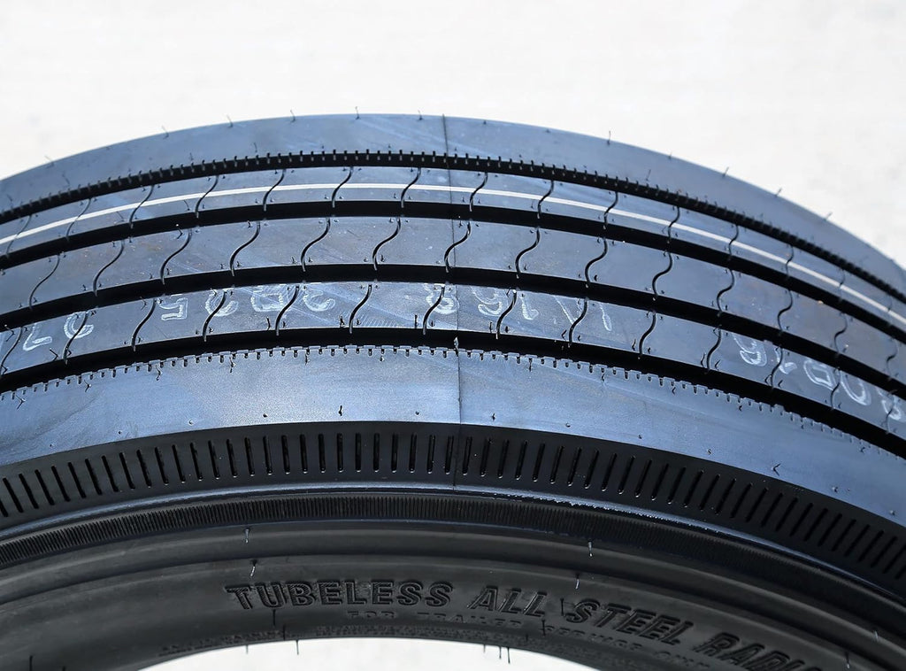 Set of 2 ST235/80R16 All Steel Trailer Radial Tires, 14-Ply, Load Range G L525830