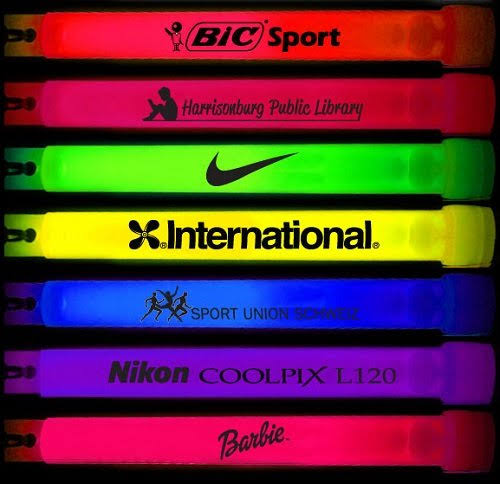 100 Industrial Grade Blue Light Sticks Y682