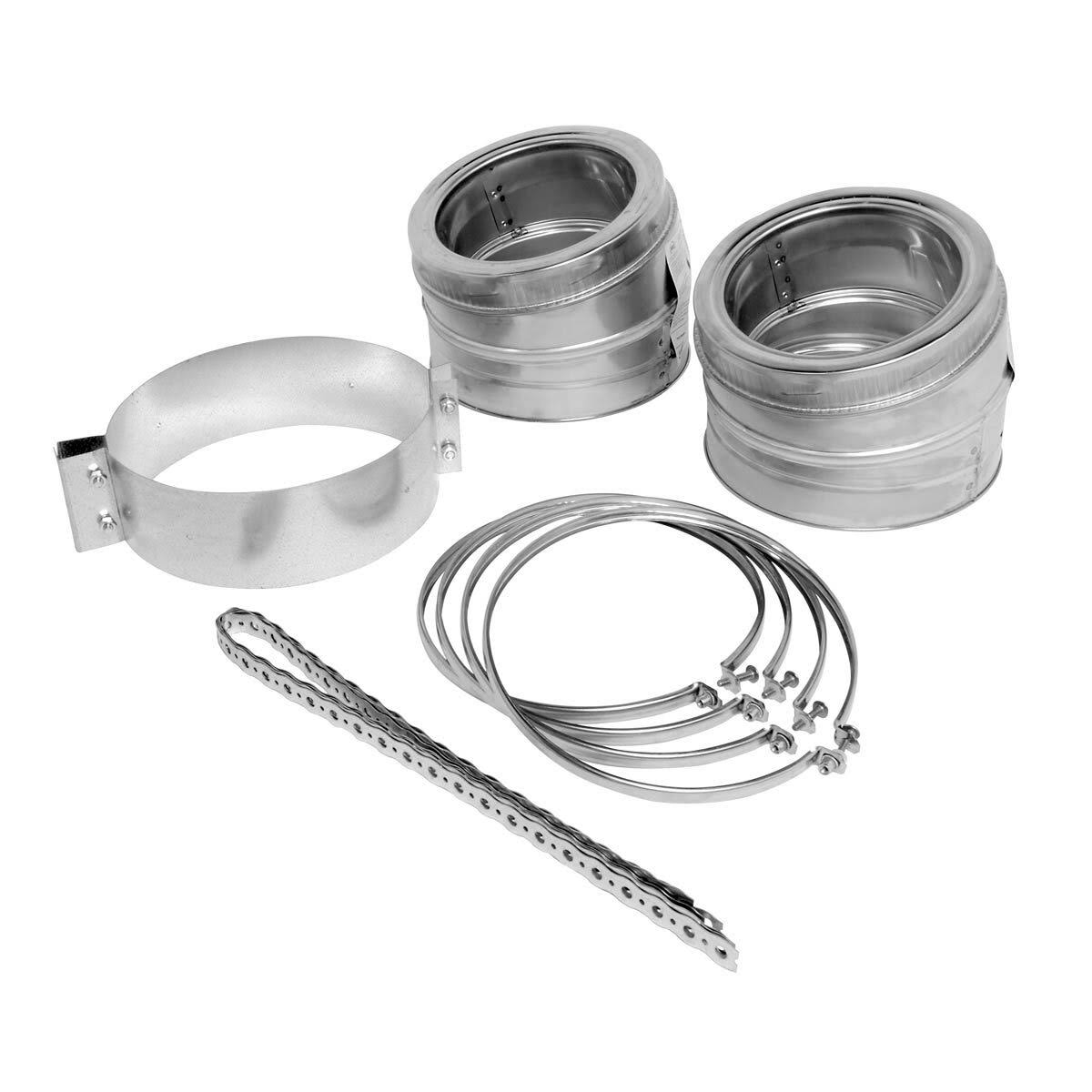 6 inch Inside Diameter 30 Degree Elbow Kit, Silver Z769649