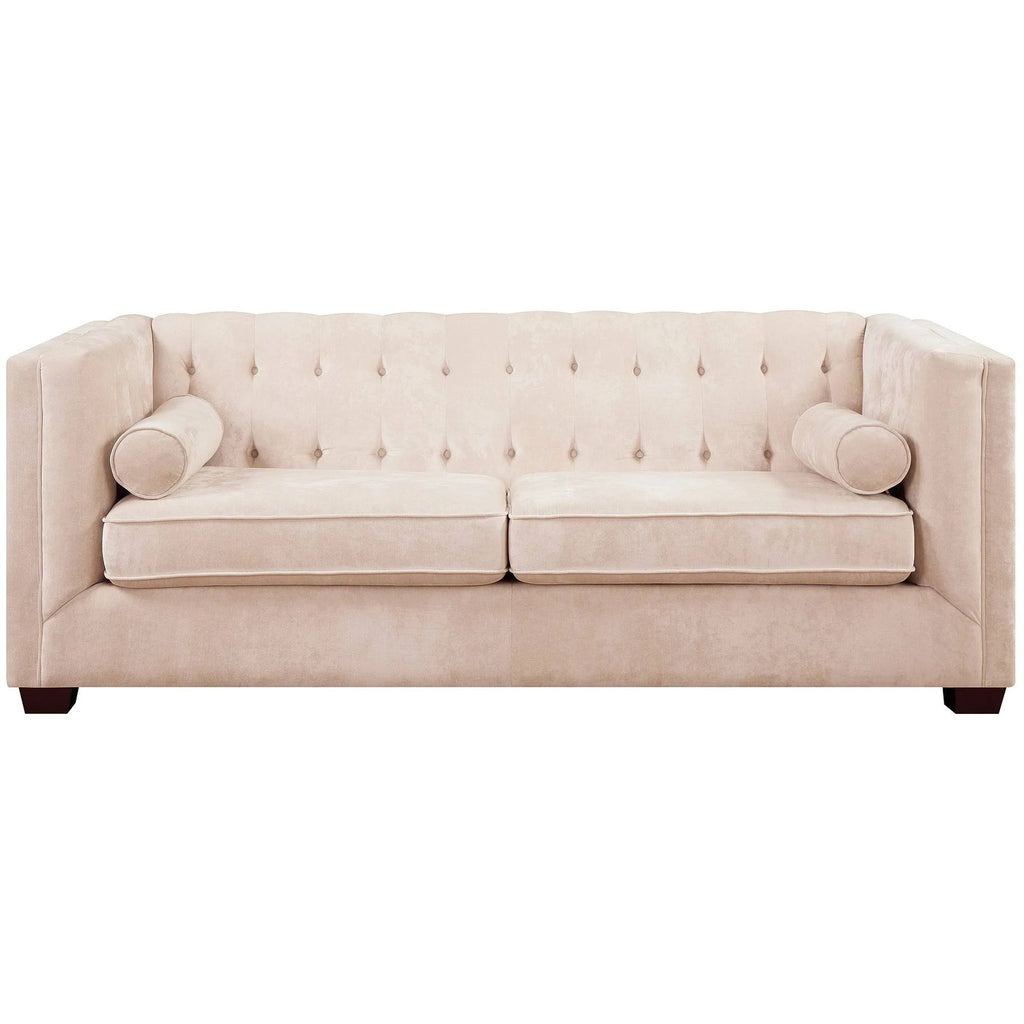 Almond Chesterfield Sofa W531
