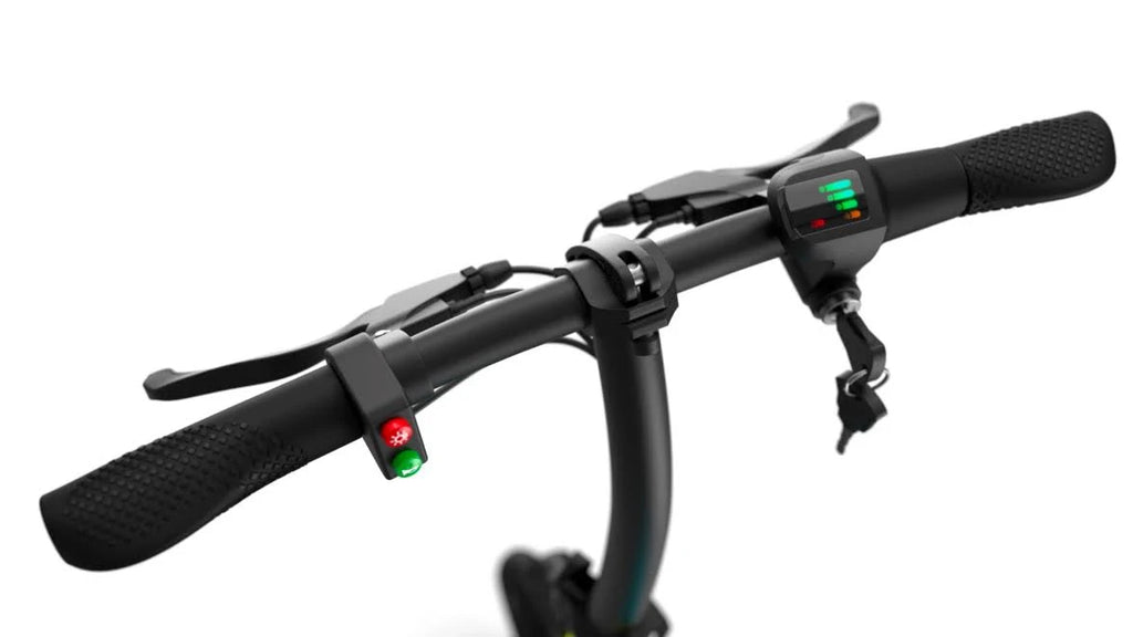 Red Folding Electric Bike J342