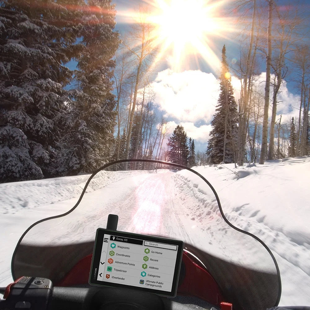 8-Inch Rugged Powersport GPS with Group Tracking & Ride Radio Q1161