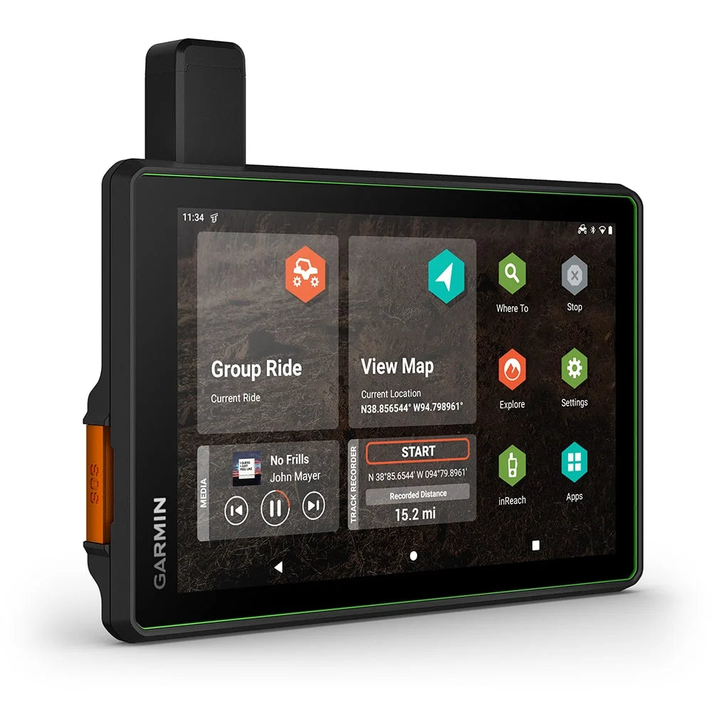 8-Inch Rugged Powersport GPS with Group Tracking & Ride Radio Q1161