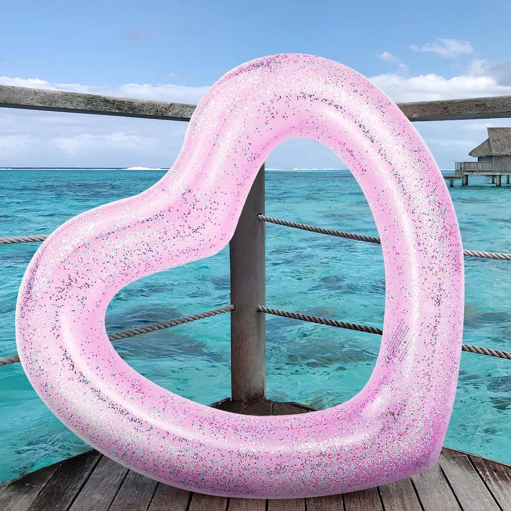 Heart Shaped Pool Float Tube Ring R9701