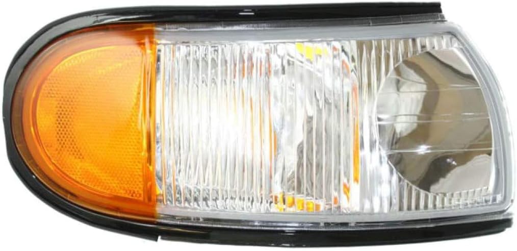 Passenger Side Corner Light for Nissan Quest 1996 1997 1998 Clear Amber Lens Pack of 2 P243