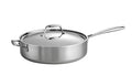 6-Quart Stainless Steel Covered Deep Saute Pan X893952