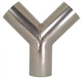 Tube OD Weld Y Sanitary Fitting T141