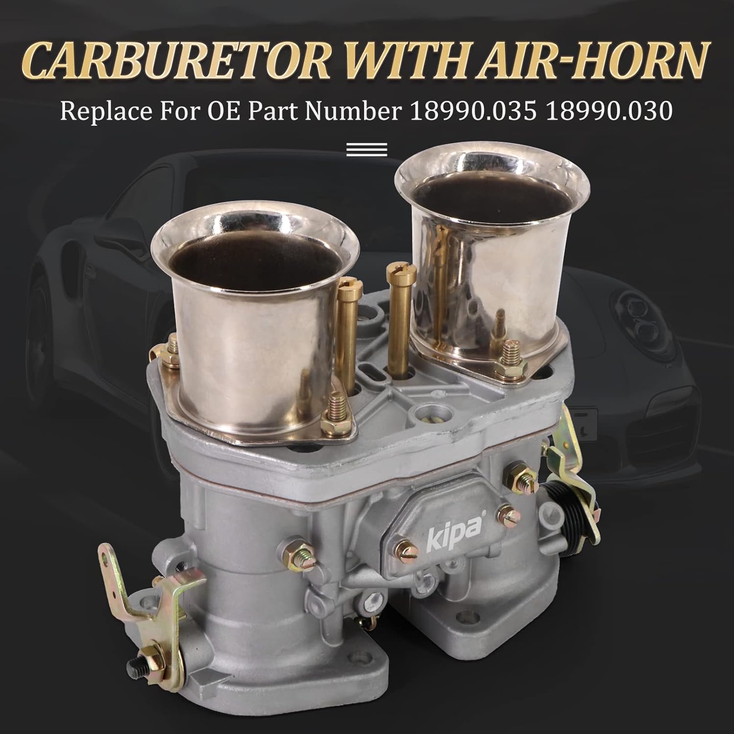 44 IDF 2 BARREL 44mm Carburetor with Air Horn L3228