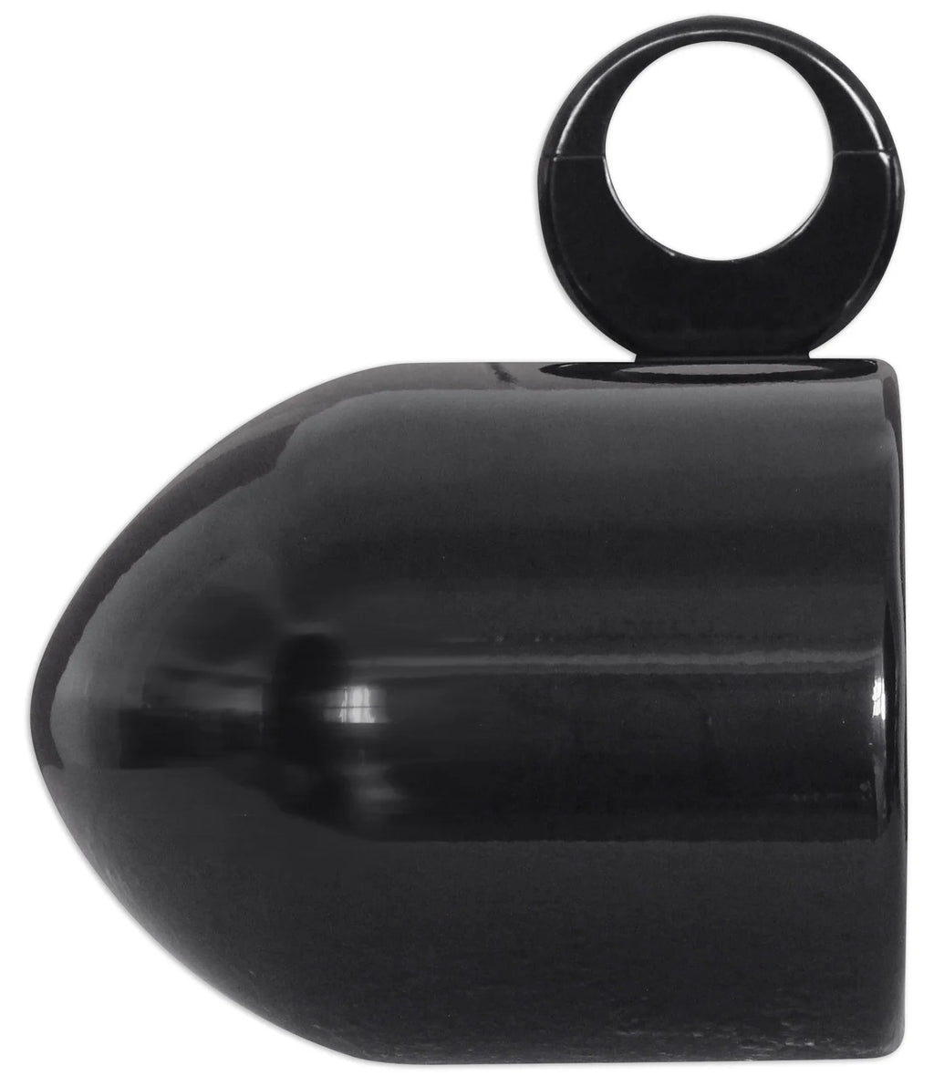 Dual 6.5" Black Aluminum Wakeboard Tower Speaker Pods with Cover S89366