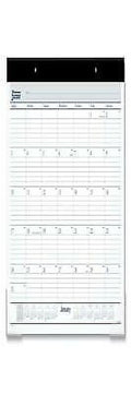White Sheets Desk Pad W34031
