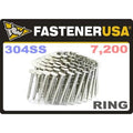 304 Stainless Coil Roofing Nails 7.2m ProPak B53678