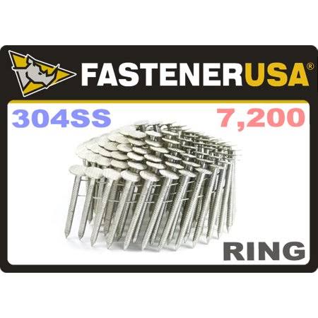 304 Stainless Coil Roofing Nails 7.2m ProPak B53678