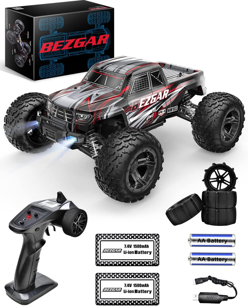 1:10 Scale 4WD Remote Control Truck O903195