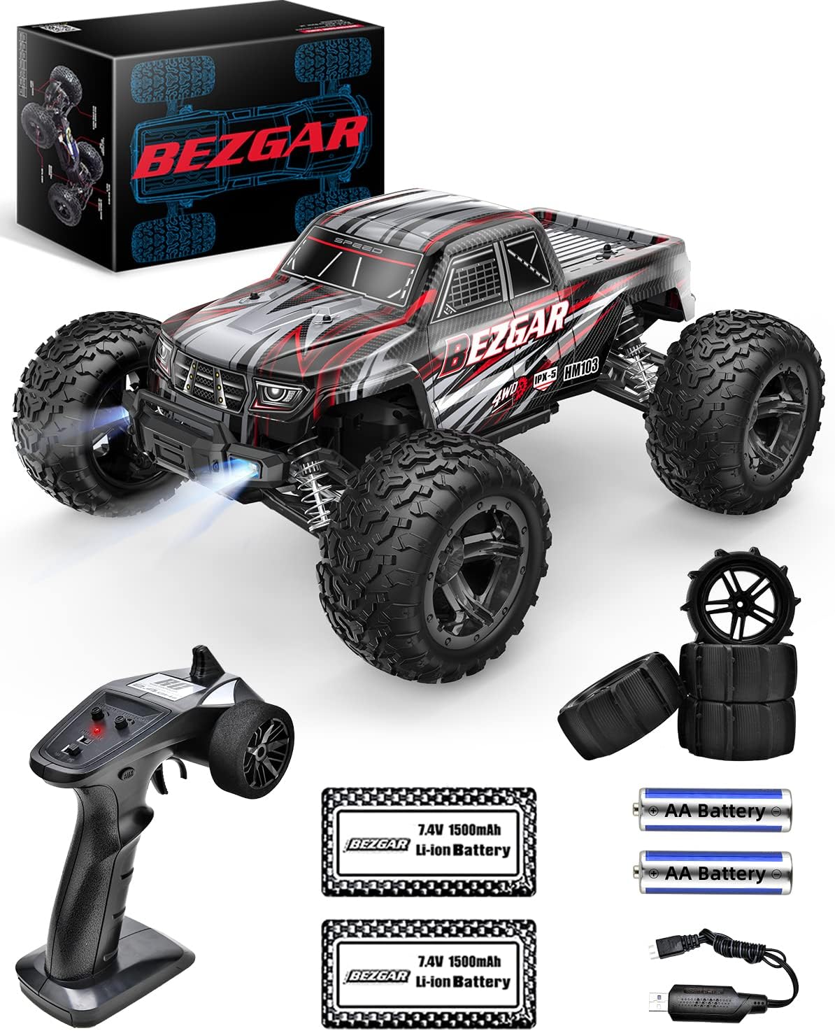 1:10 Scale 4WD Remote Control Truck O903195