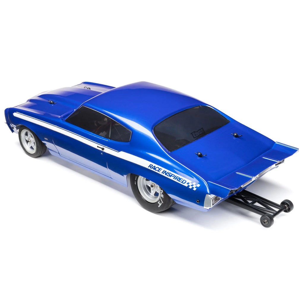 Blue 1/16 2 Wheel Drive Mini No Prep Drag Car RTR G991