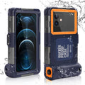 Waterproof Protective Case for Zenfone 3 Max ZC520TL and Phones Up to 6.9 Inch with Lanyard I43574