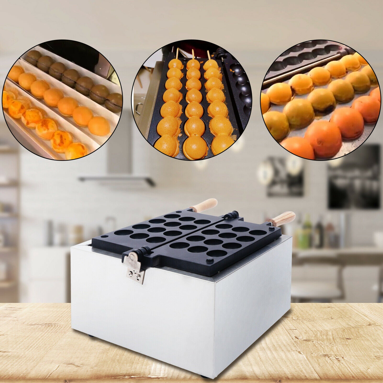Non Stick Electric Waffle Maker W7132