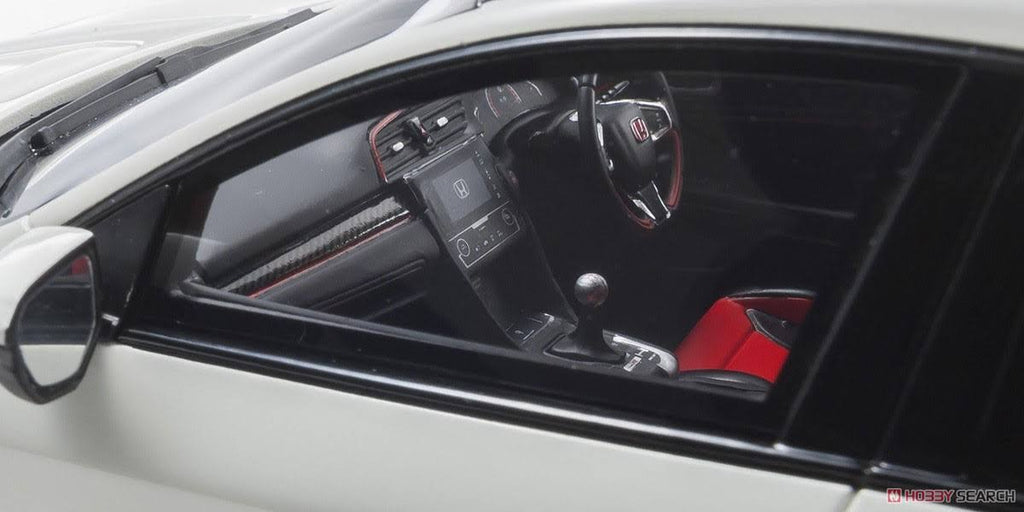 White 1/18 Honda Civic Type R Finished Item A6226