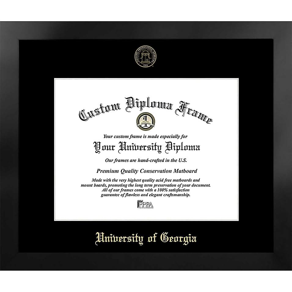 Black Multi Diploma Frame E55500