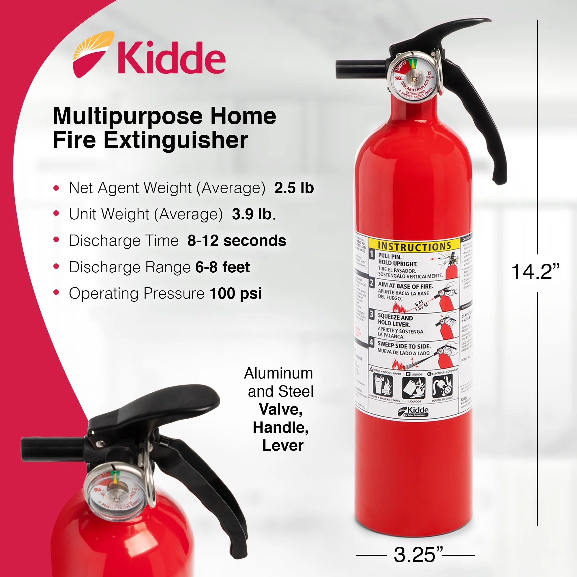 2.5 lbs Fire Extinguisher C59138