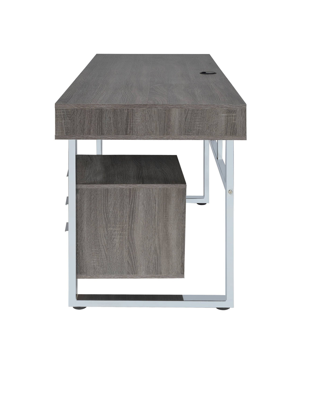 Weathered Grey Writing Desk Y83012