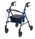 Blue Aluminum Rollator A464